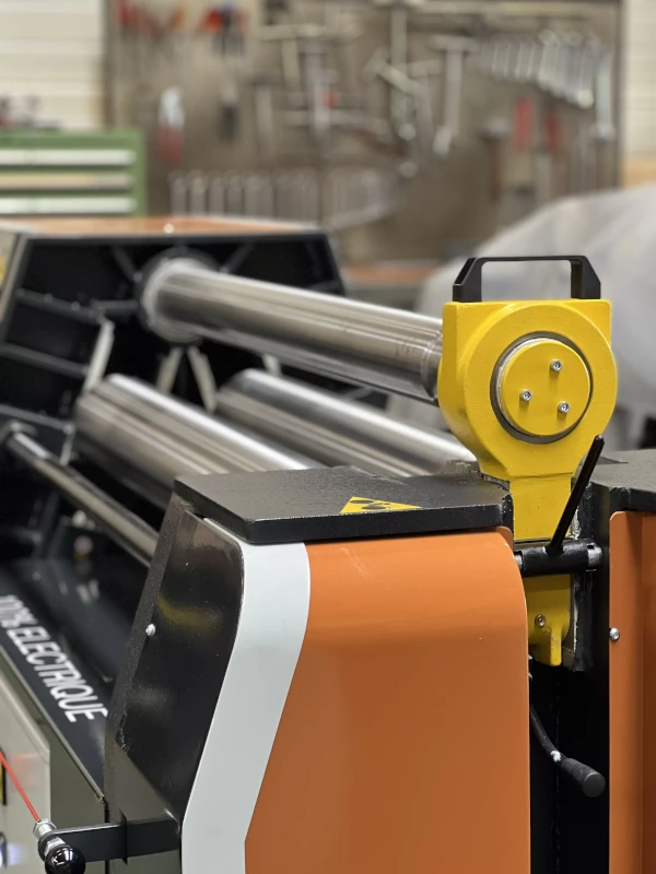 electric roll bending machine design