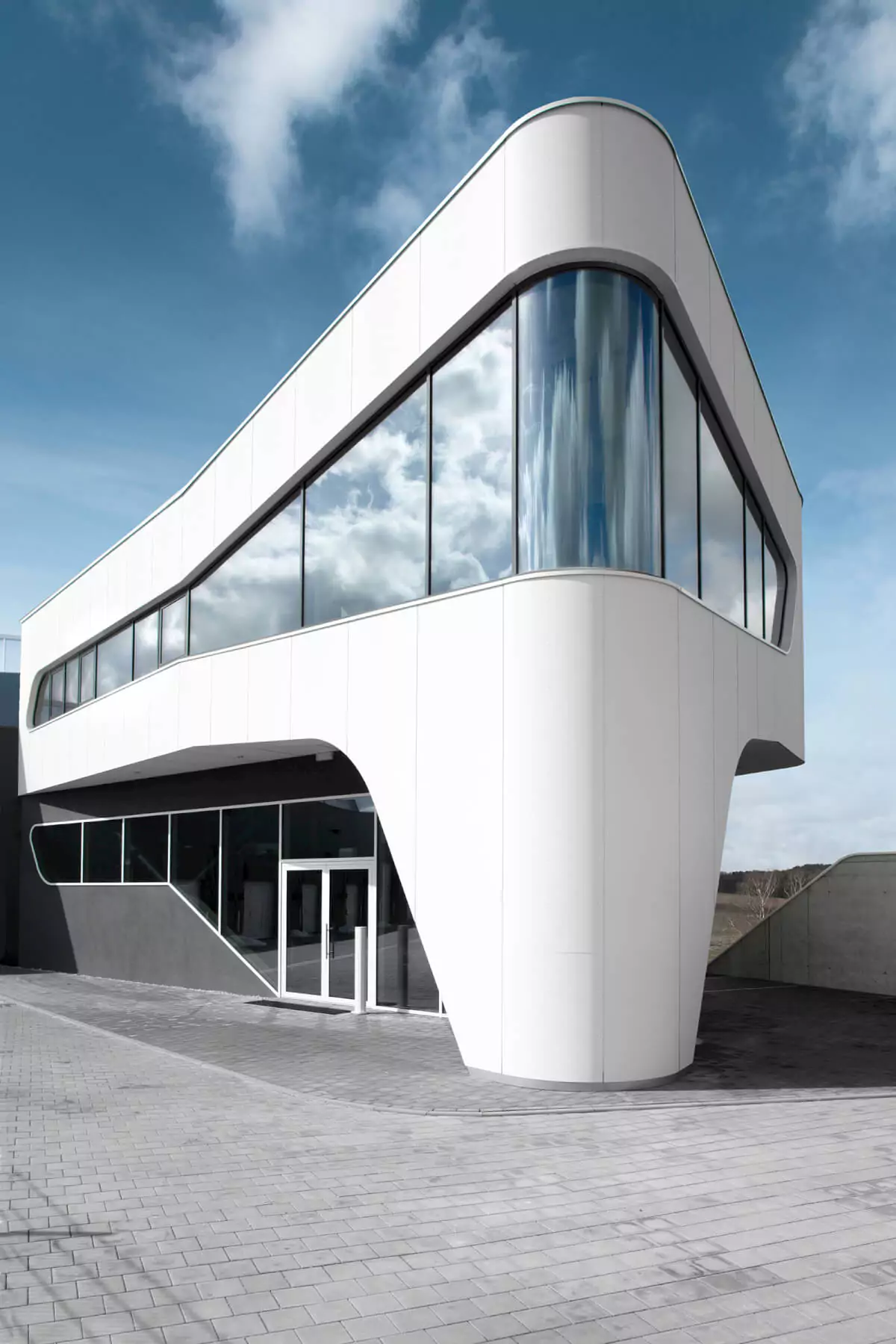 roll bending machine architecture exterior cladding